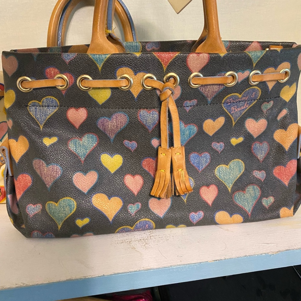 Dooney and bourke vintage hearts bag